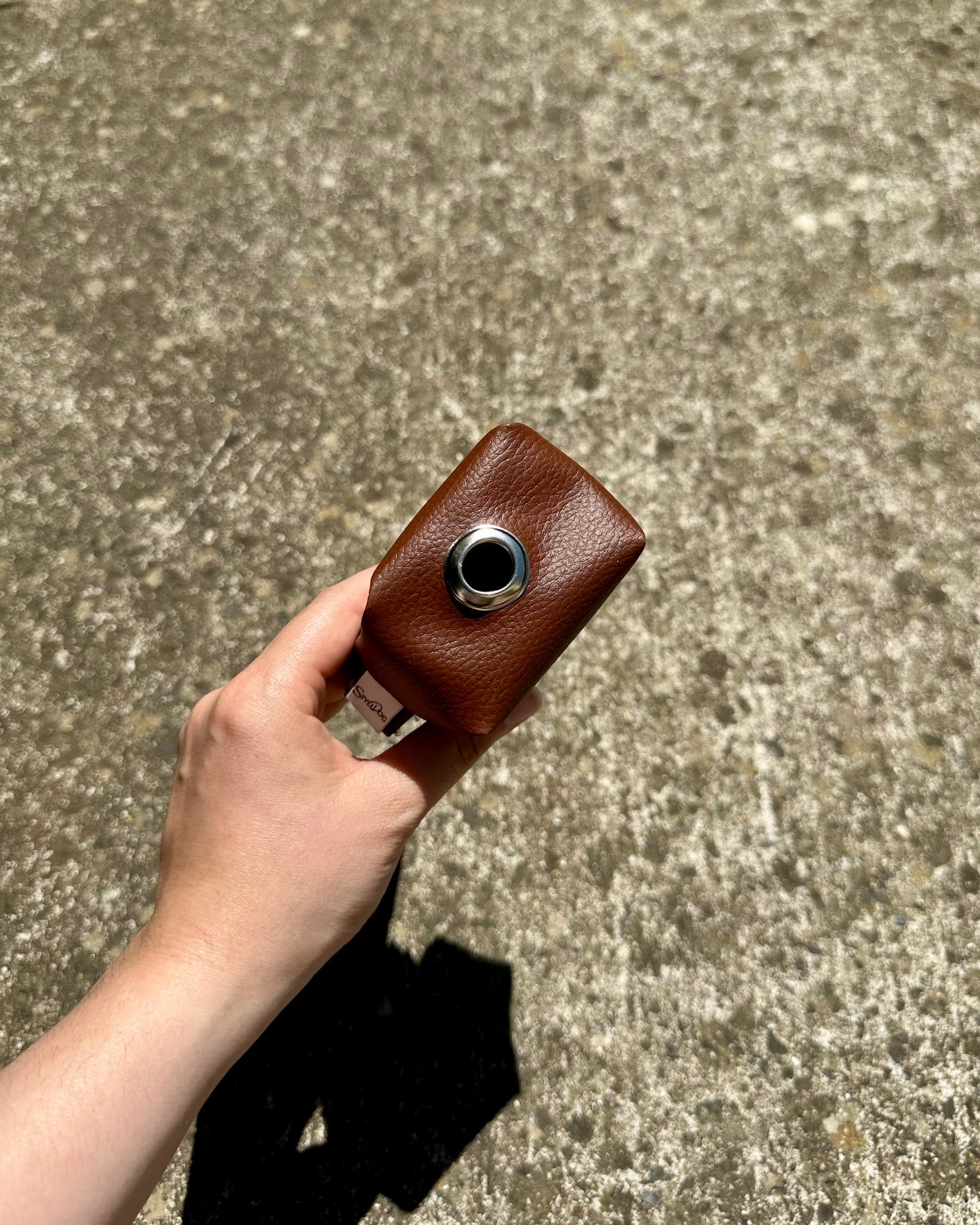 Porte sac à déjection MARRON