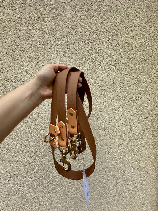 Laisse multi-positions BROWNIE/PÊCHE