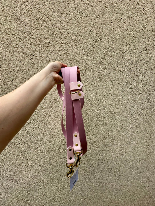 Laisse multi-positions LAVANDE/DRAGÉE