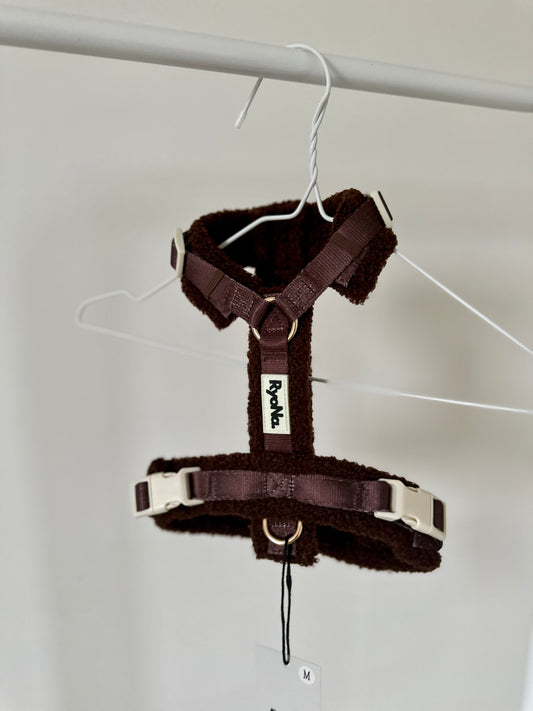 Harnais bouclé MARRON