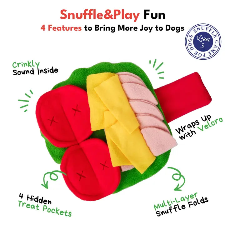 Peluche de fouille Burrito