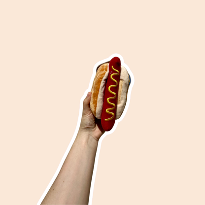 Peluche de fouille Hot-Dog