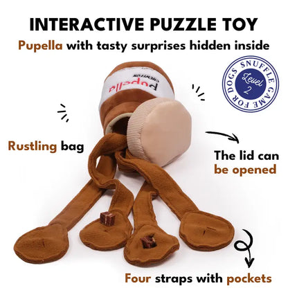 Peluche de fouille Nutella