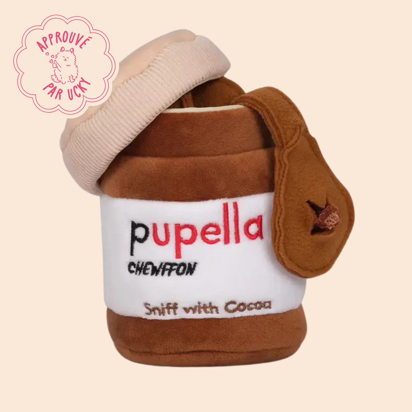 Peluche de fouille Nutella