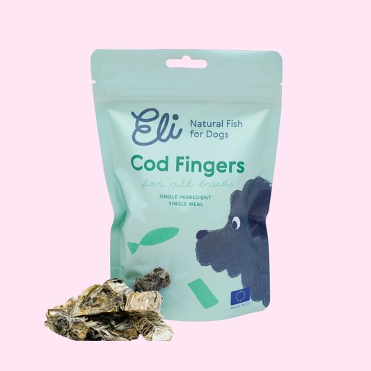 Bâtonnets de peau de morue séchée