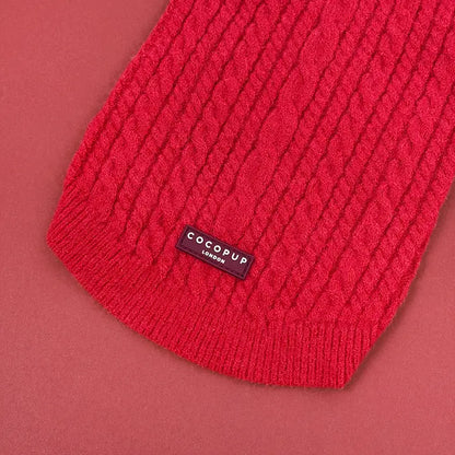 Pull en maille torsadée - VIN CHAUD