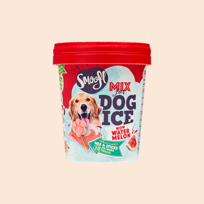 Glace pour chien PASTÈQUE