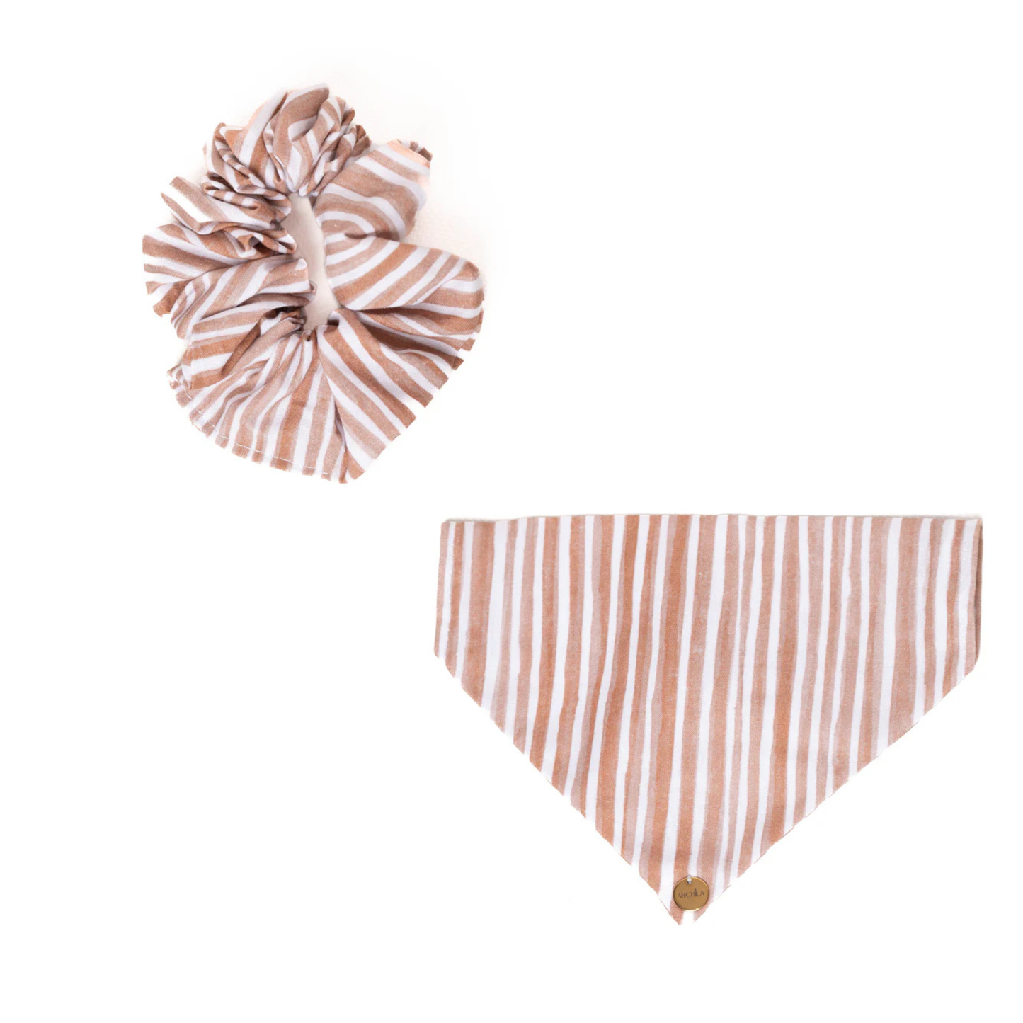 Chouchou scrunchie NATURAL ÉLÉGANCE