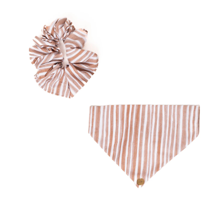 Chouchou scrunchie NATURAL ÉLÉGANCE