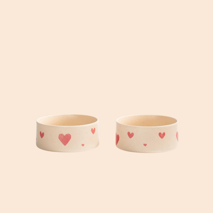 Gamelle en grès COZY HEARTS