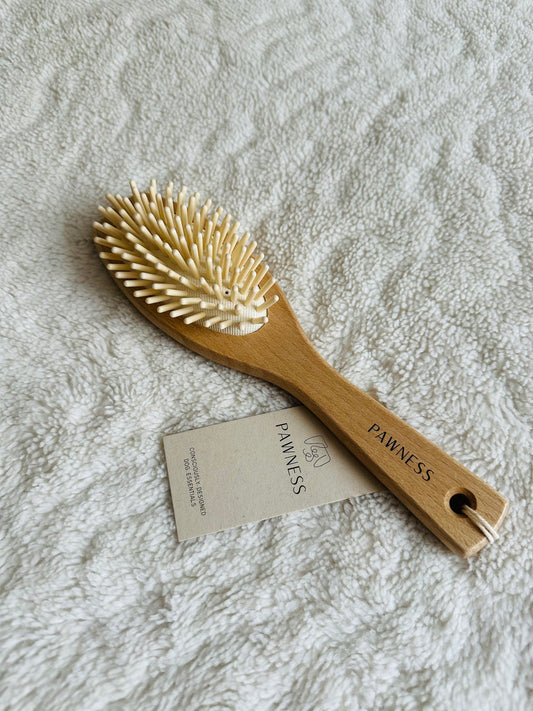 Brosse poils longs et fins BOIS
